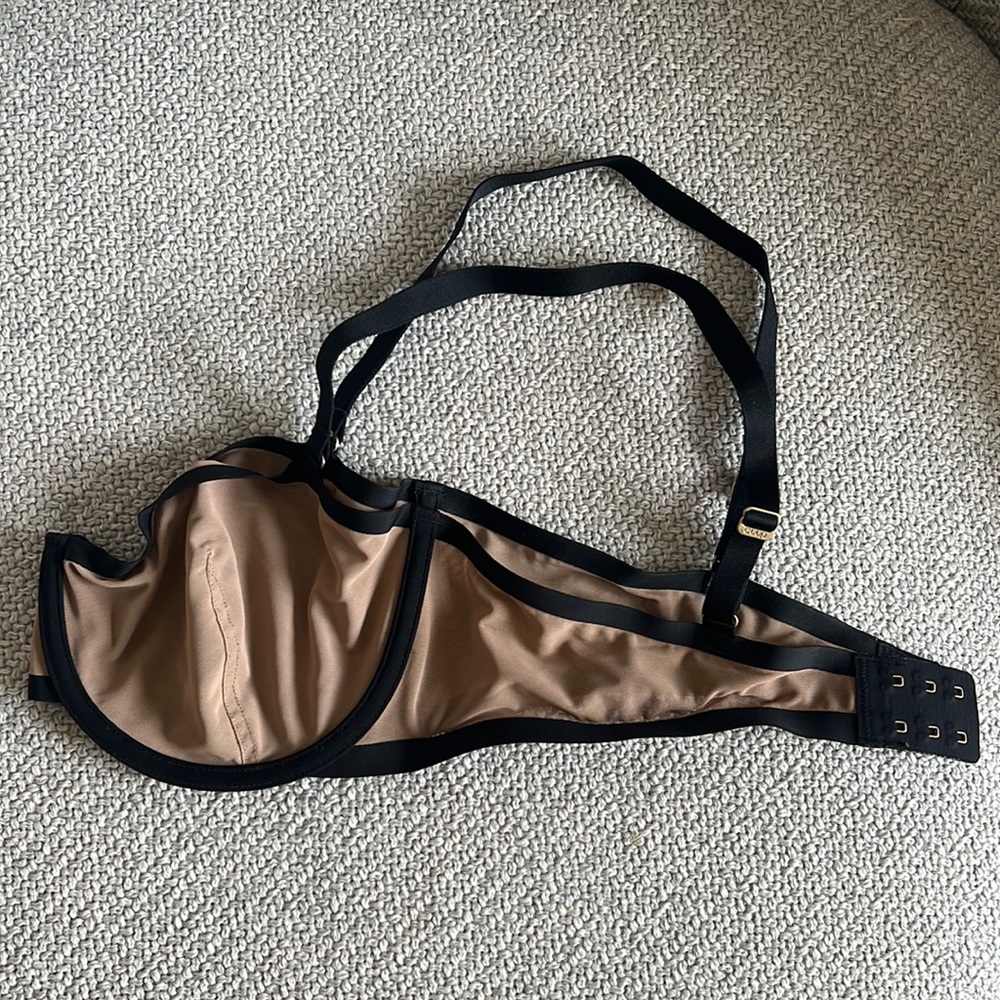 Cuup mesh balconette bra Nude